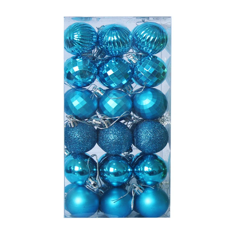 Dekorative Weihnachtsbaumkugeln Set Karnz