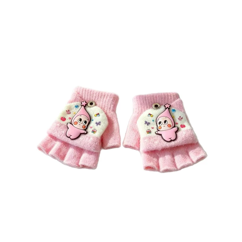 Niedliche Cartoon-Themen-Fingerlose Handschuhe Karnz