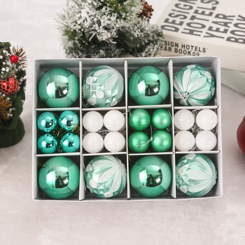 Premium Bruchfeste Weihnachtsbaumkugeln Set Karnz