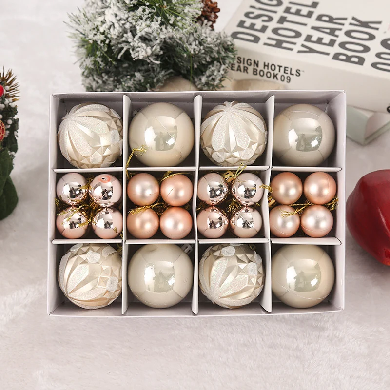 Premium Bruchfeste Weihnachtsbaumkugeln Set Karnz