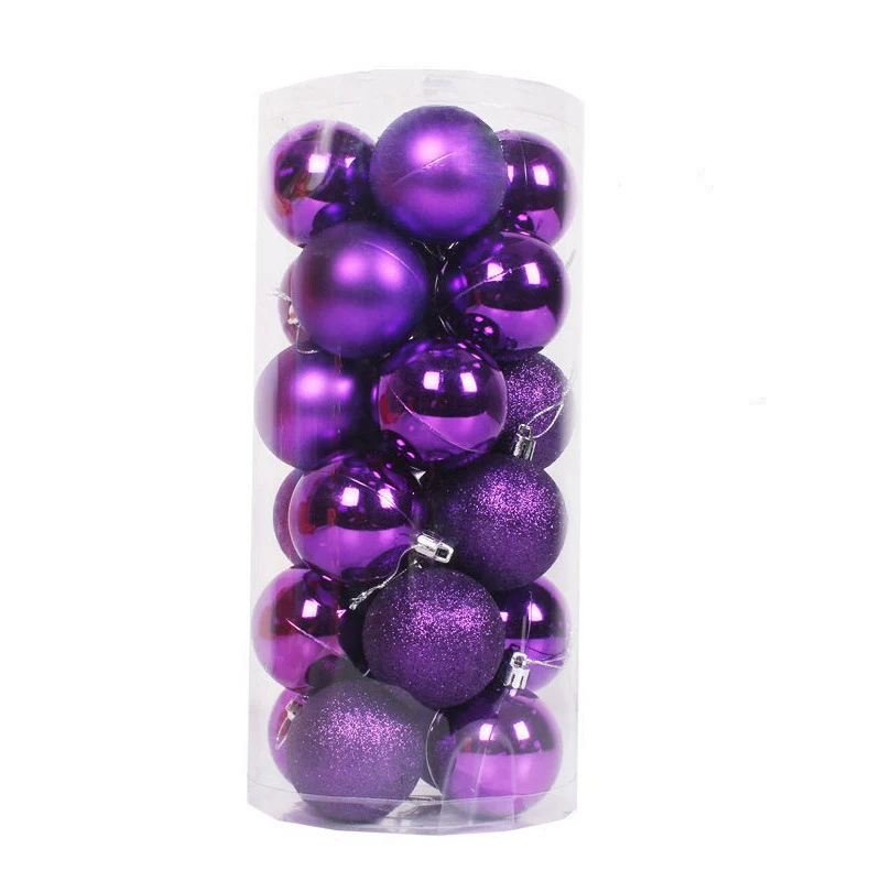 Premium Dekorative Bruchfeste Weihnachtsbaumkugeln Set Karnz