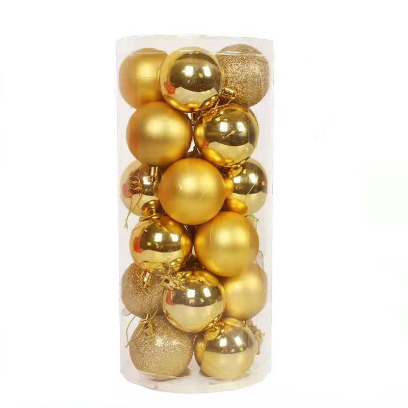 Premium Dekorative Bruchfeste Weihnachtsbaumkugeln Set Karnz