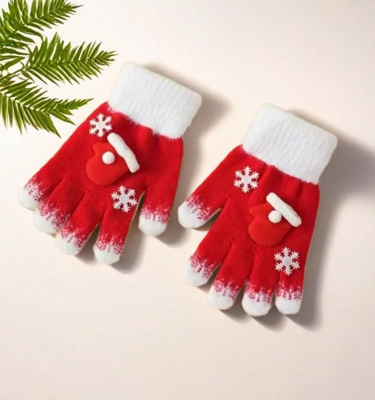Kinderspielerische Cartoon-Themen-Fingerlosen Handschuhe Karnz