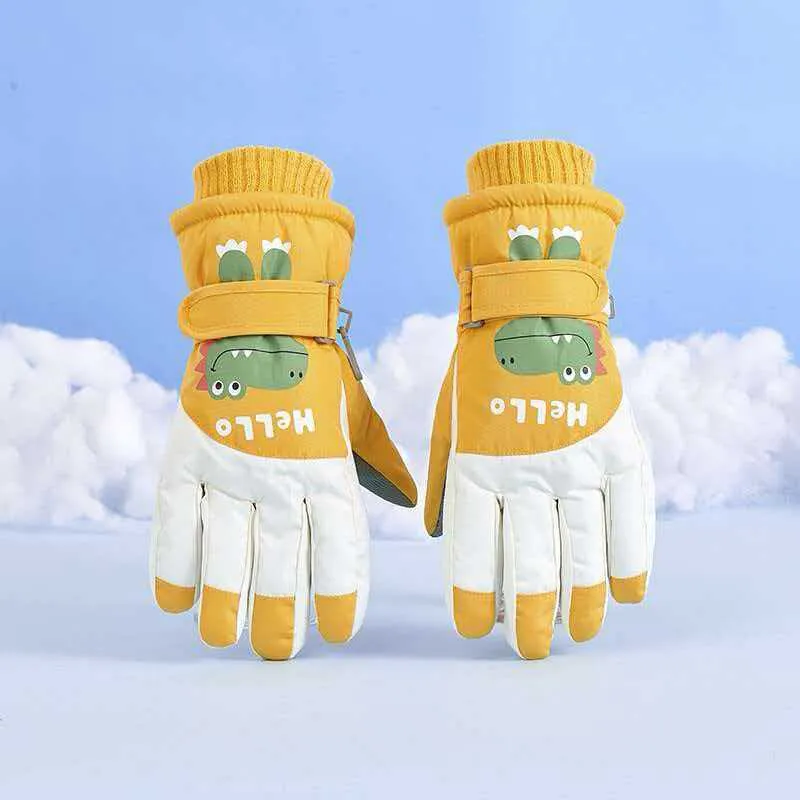 Kinder Fun Dinosaurier-Themen Schnee Handschuhe Karnz