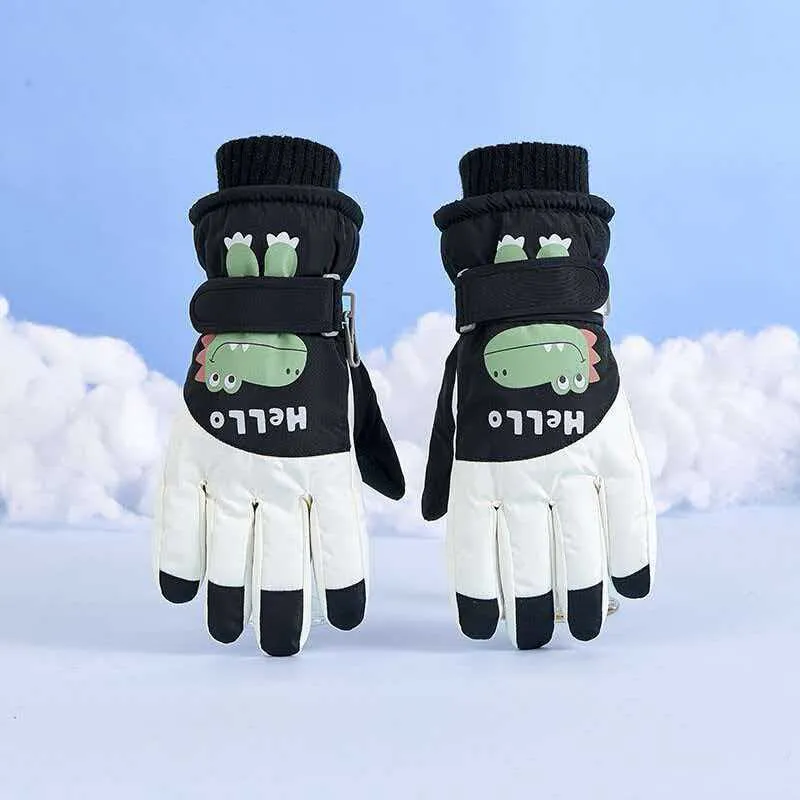 Kinder Fun Dinosaurier-Themen Schnee Handschuhe Karnz
