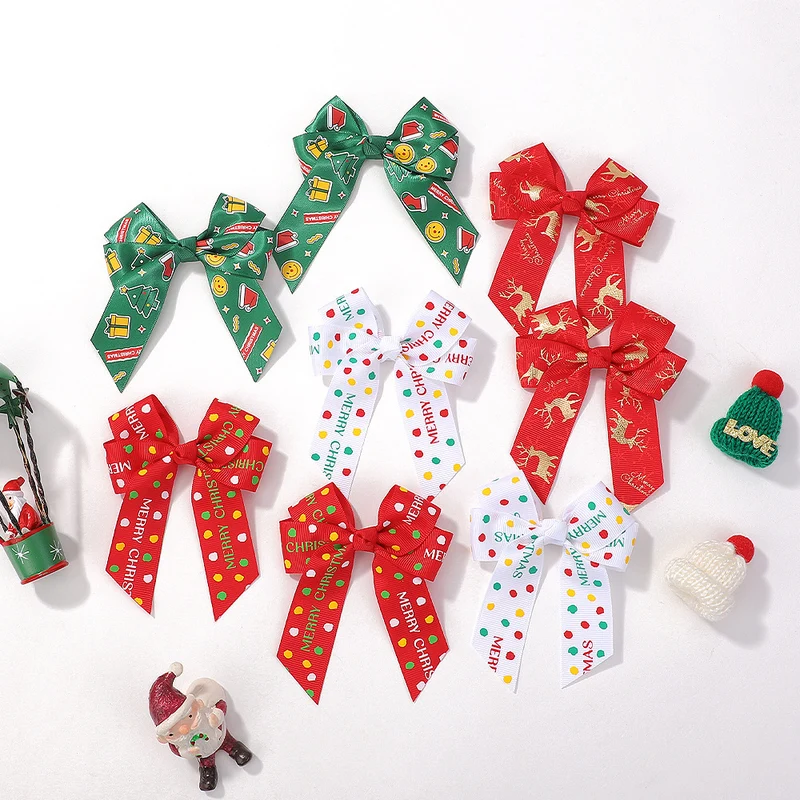 Festliche dekorative Weihnachts-Haarspange Karnz