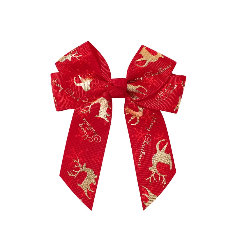 Festliche dekorative Weihnachts-Haarspange Karnz