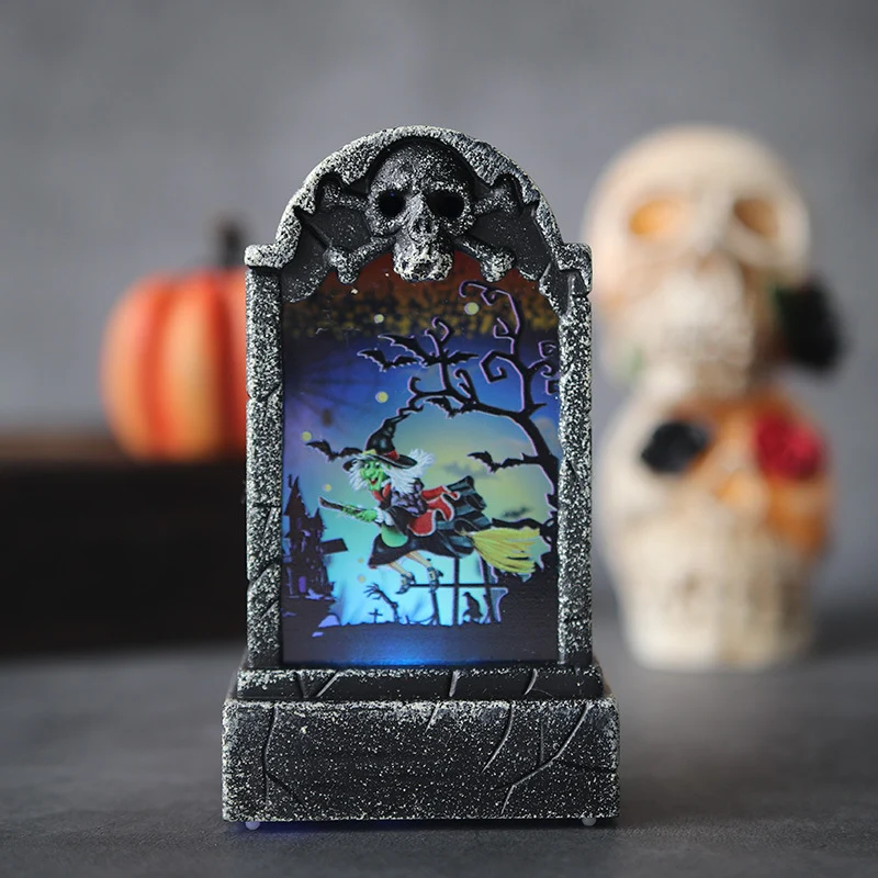 Dekorative LED Gespenster Friedhof Laterne Karnz