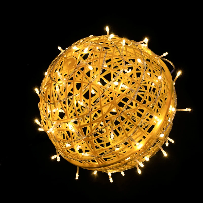 Dekorative LED-Globus-Lichterkette Karnz
