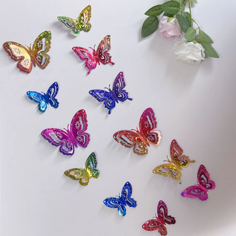 Dekorative LED Schmetterlings Lichterkette Karnz