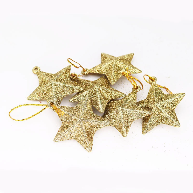 Glitter Stern Ornamente Karnz