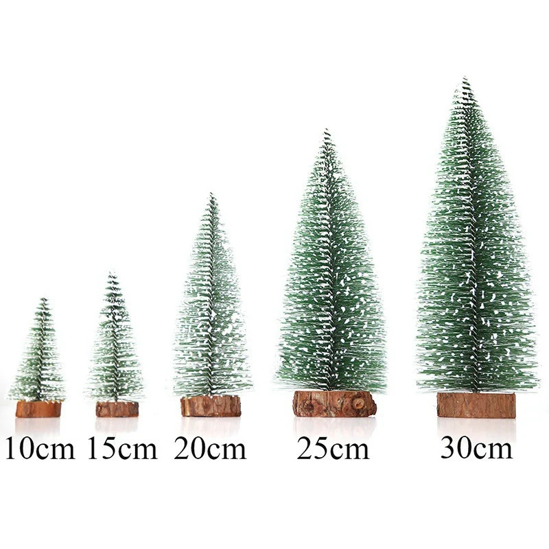 Miniatur Weihnachtsdekoration Bäume Karnz