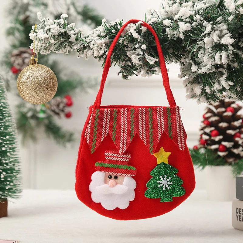 Festliche Feiertagsthemen-Filztasche Karnz