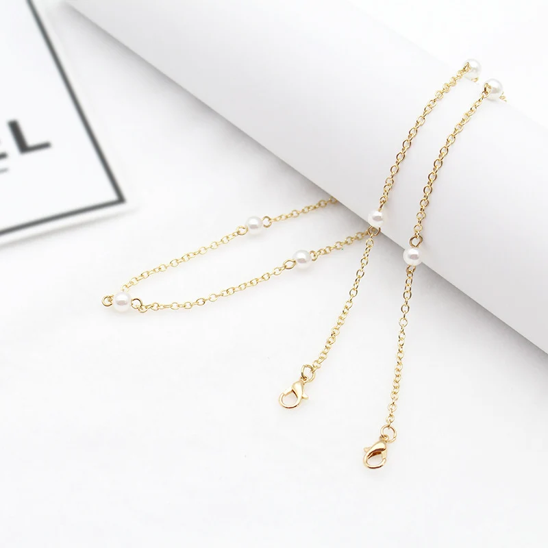 Elegante perlenverknüpfte Brillenketten Karnz