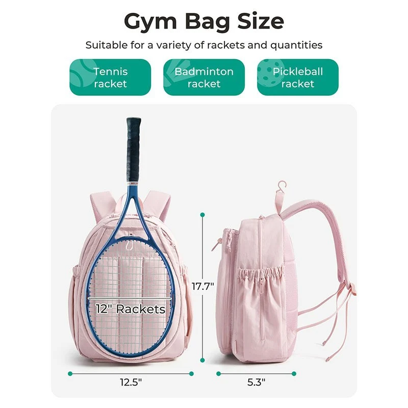 Tennisracket-Aufbewahrung Rucksack Karnz