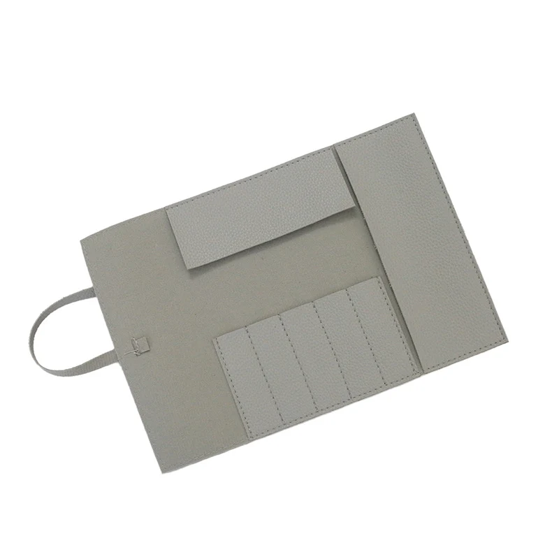 Leder Bleistiftrolle Organizer