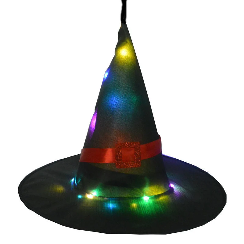 LED Leuchtende Hexenhut Karnz