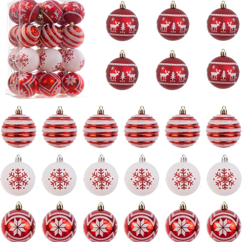 Festliche dekorative Weihnachtsornament-Set Karnz