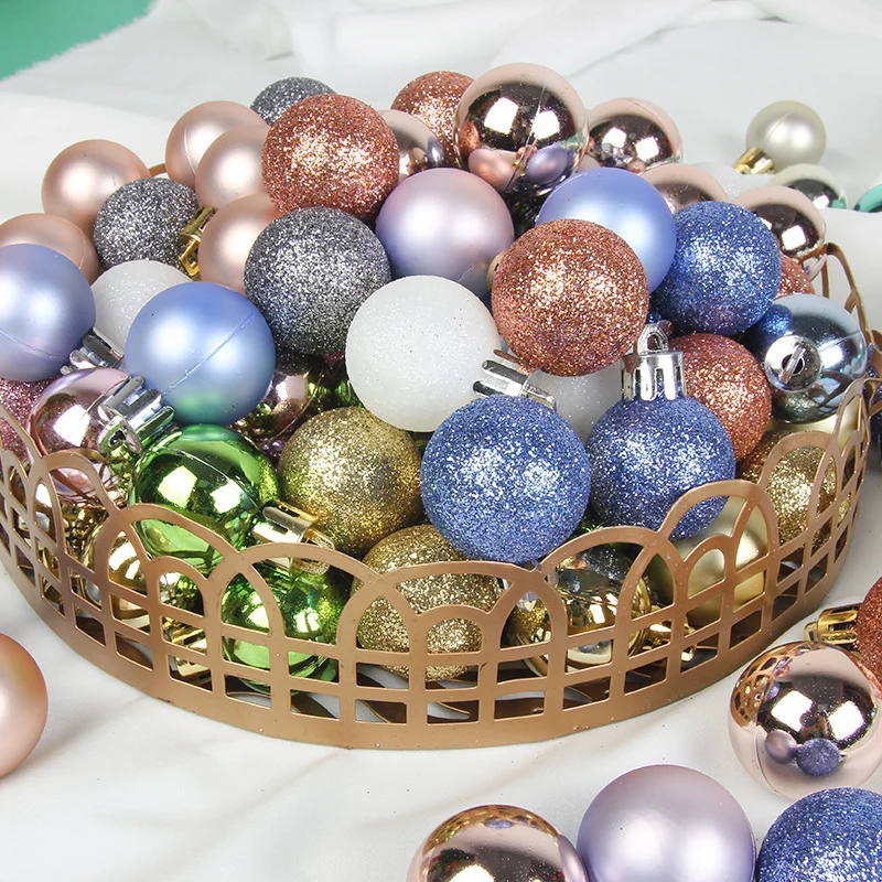 Elegante bruchsichere Weihnachtsbaum Ornament Set Karnz