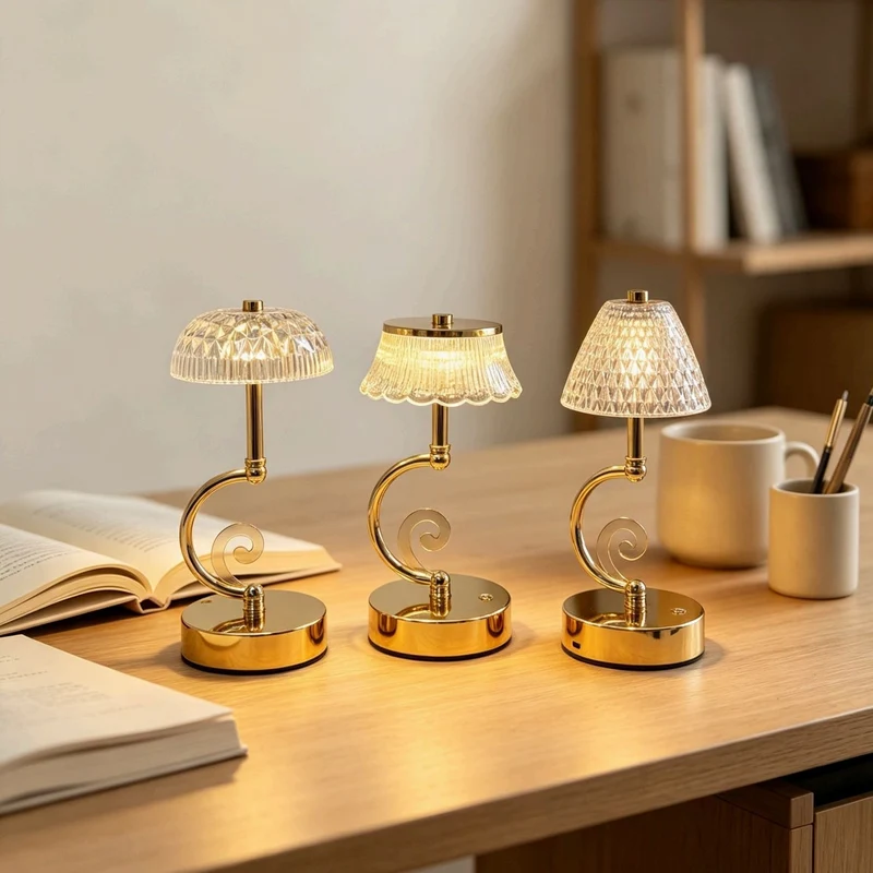 Dekorative Tischlampe