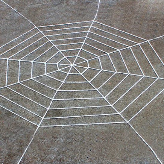 Dekorativer Halloween-Spinnenweben-Requisit Karnz