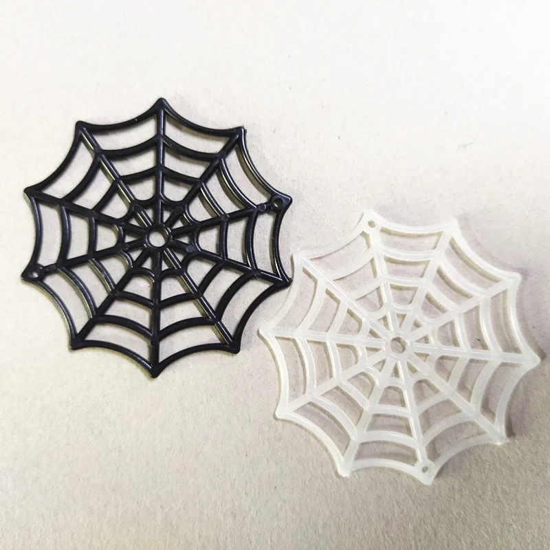 Dekorative Halloween-Spinnenetzmatte Karnz