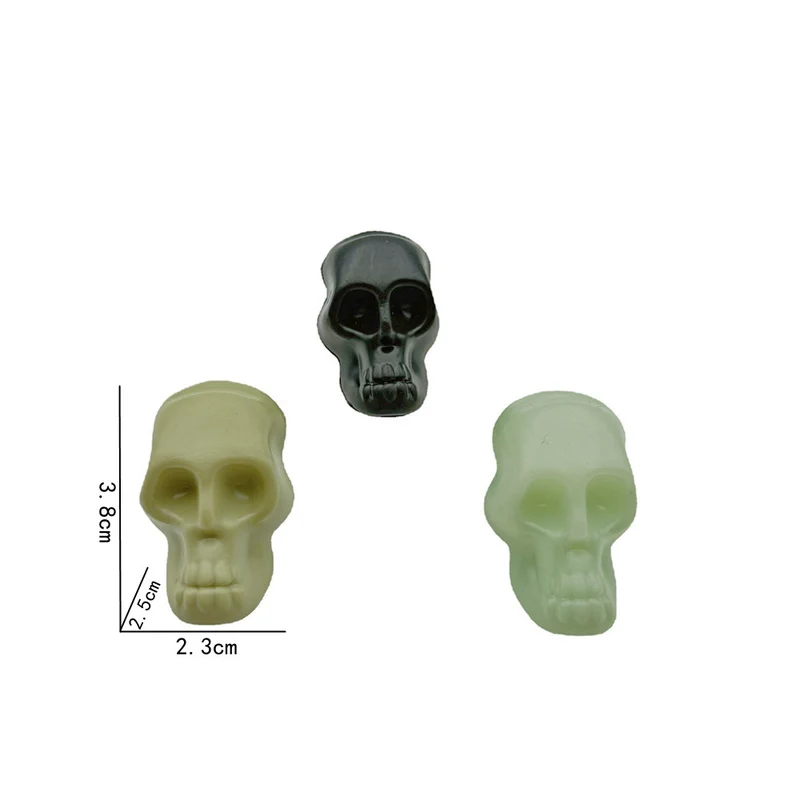 Dekorative Halloween Schädel Figuren Karnz