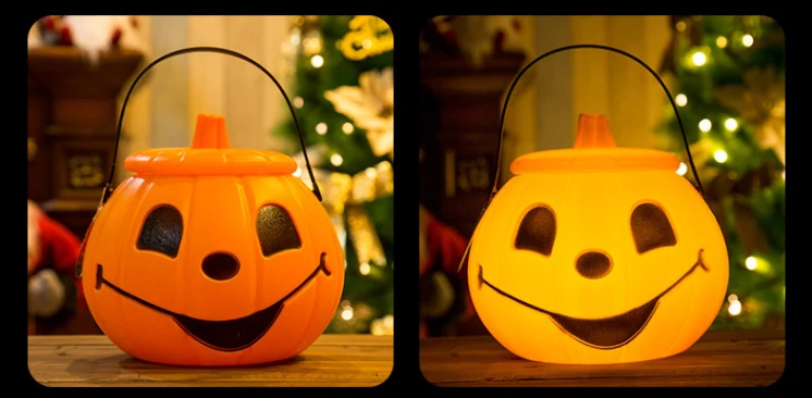 Dekorative Halloween Kürbis Laternen Karnz