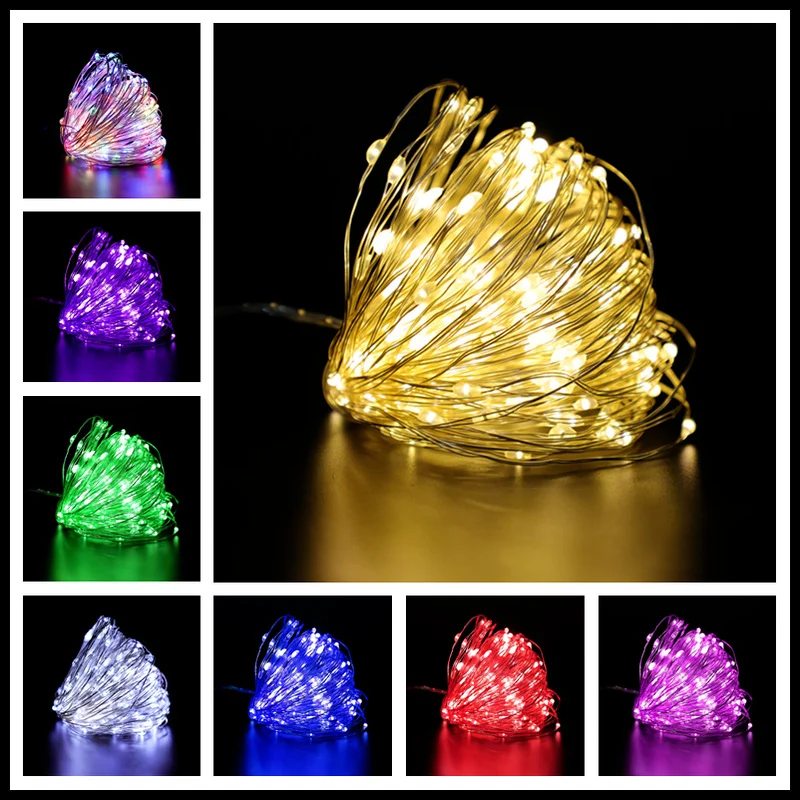 Kupferdraht Feenlichter Karnz