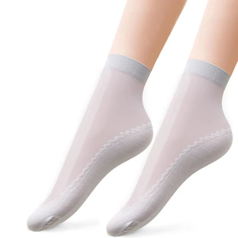Seidige Baumwolle Anti-Rutsch Socken | Karnz