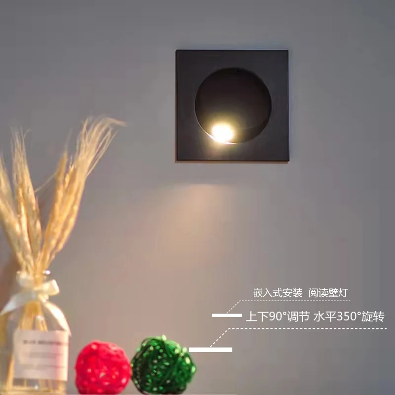 Moderner Minimalistischer Eingebauter LED Lichtkörper