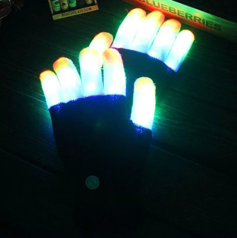 LED Leuchtende Tanzhandschuhe Karnz