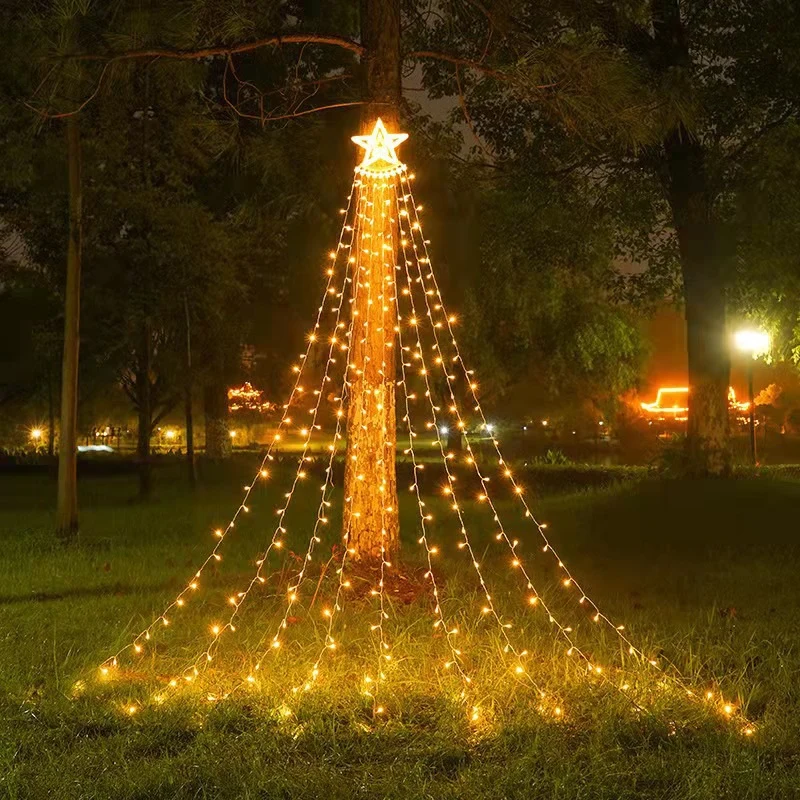 LED-Weihnachtsbaumbeleuchtung Deko Karnz