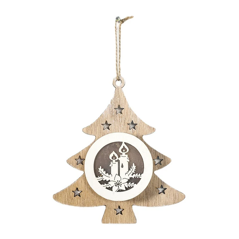 Dekorative Holz-Weihnachts ornament Karnz