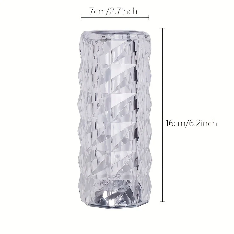 Dekorative Kristalllampe