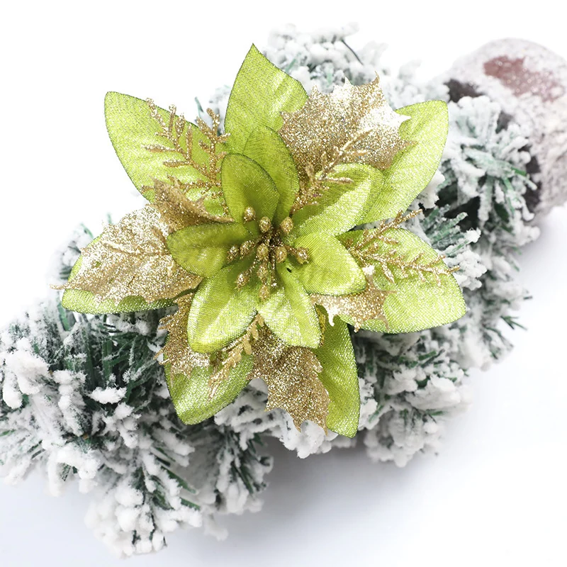 Dekorative Glitzernde Blumenbrosche Karnz