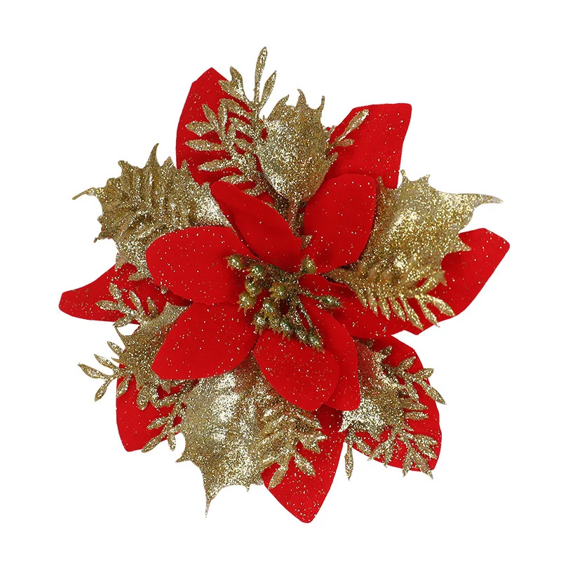 Dekorative Glitzernde Blumenbrosche Karnz