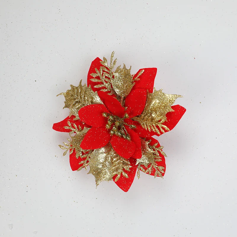 Dekorative Glitzernde Blumenbrosche Karnz