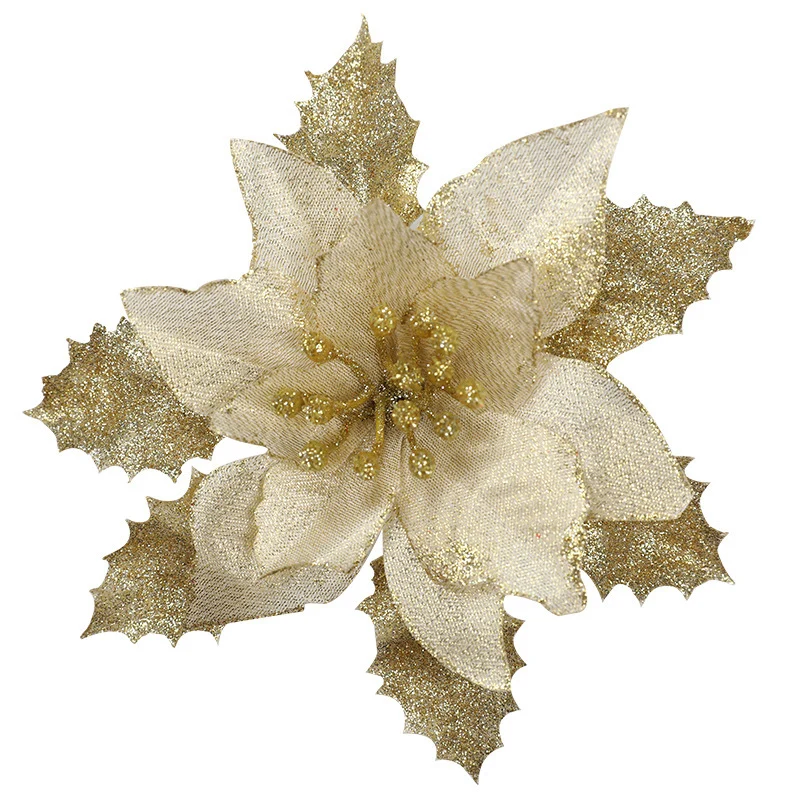 Dekorative glitzernde Blumenakzent Brosche Karnz