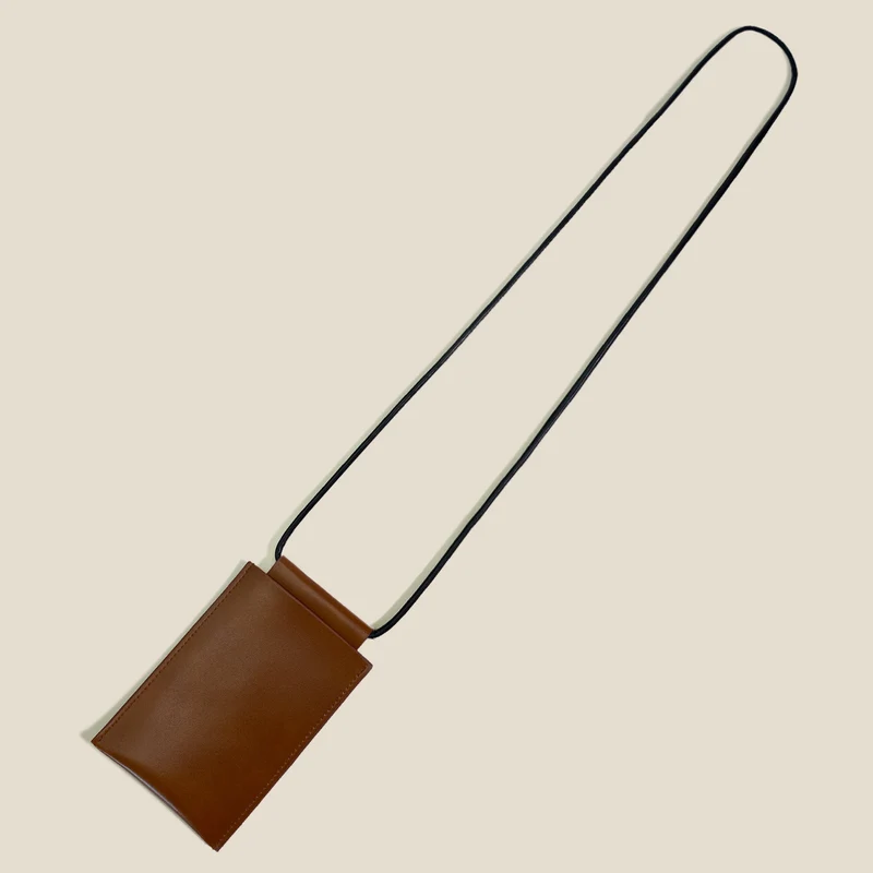 Leder Crossbody Kartenhalter Karnz
