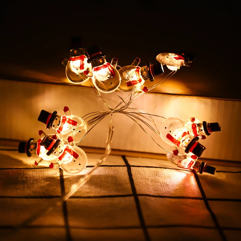 LED Weihnachtsmann Lichterkette Karnz