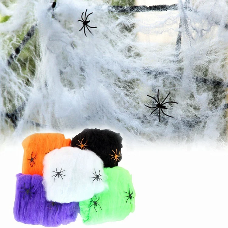 Dekorative Spinneweben Halloween Party Requisiten Karnz