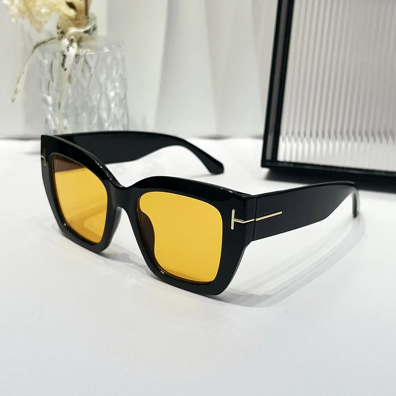 Moderne Übergroße Quadratische Sonnenbrille Karnz