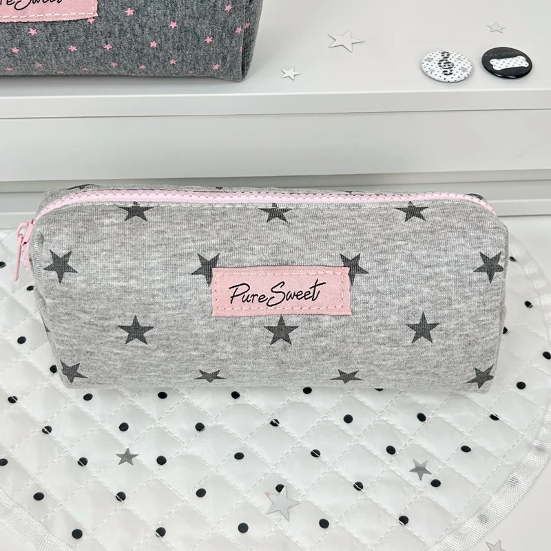 Stilvolle Sternenprint Bleistift Tasche