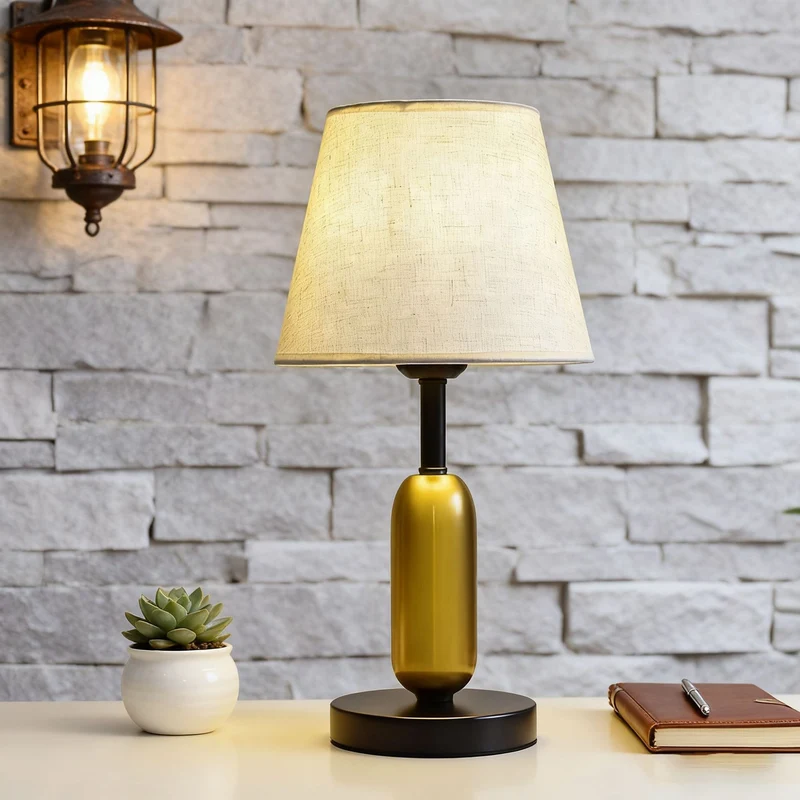 Dekorative Tischlampe
