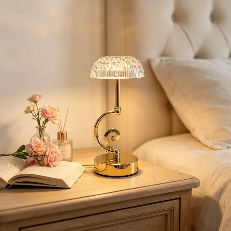 Elegante Tischlampe