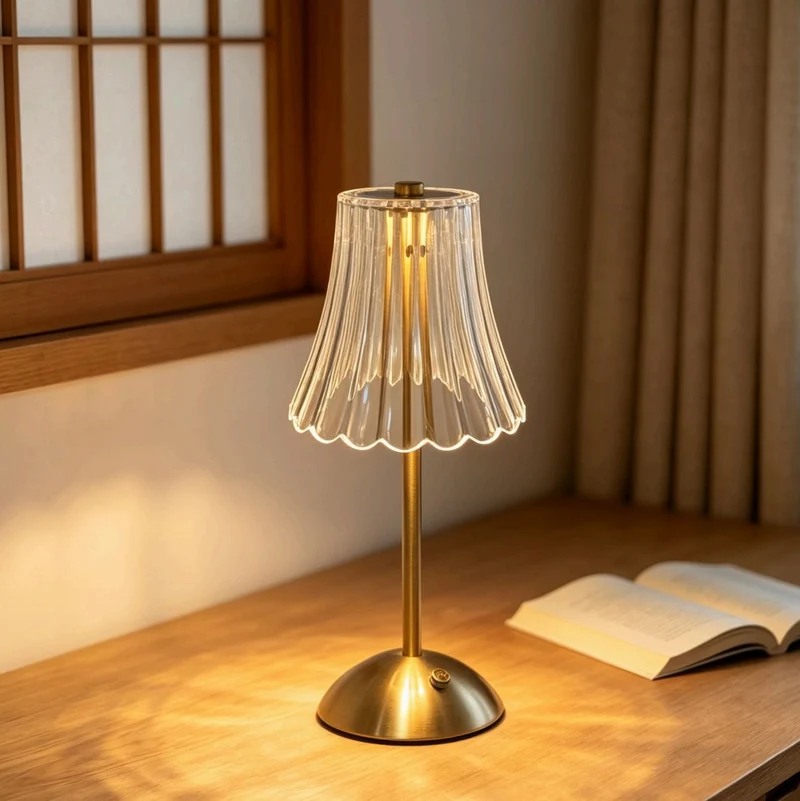 Elegante Tischlampe