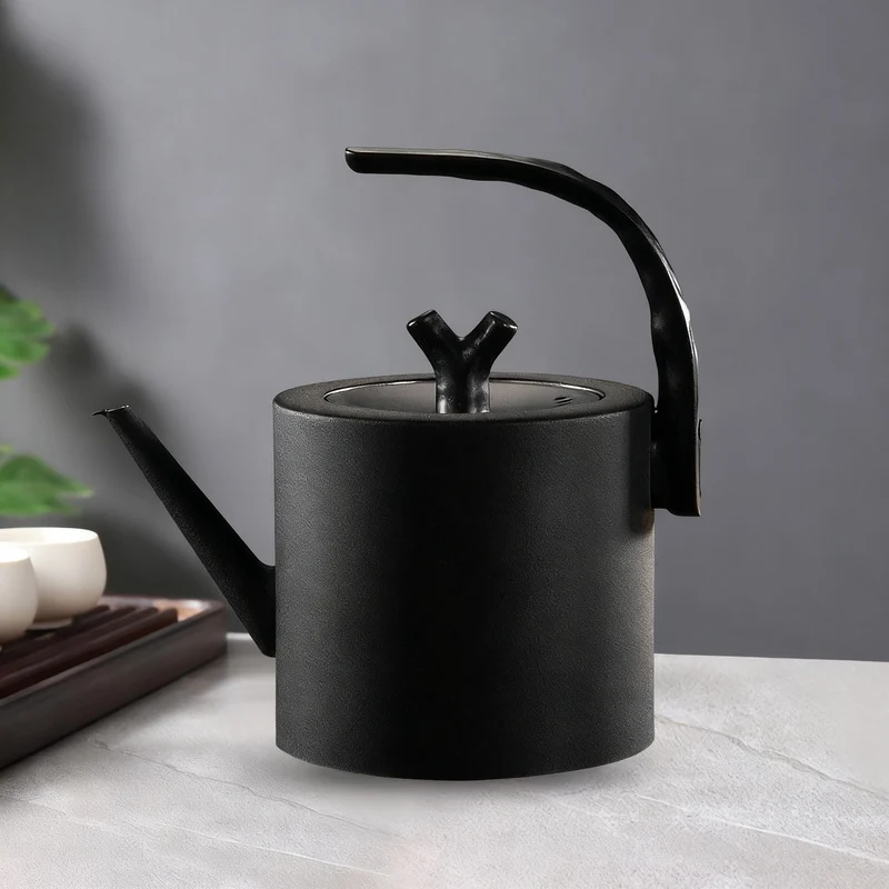Edelstahl-Wasserkessel mit Pfeife, 3–4 L