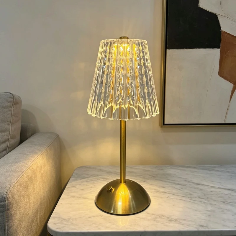 Elegante Tischlampe
