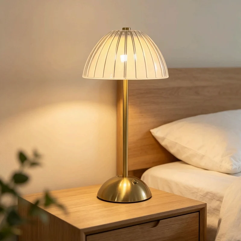 Dekorative Tischlampe